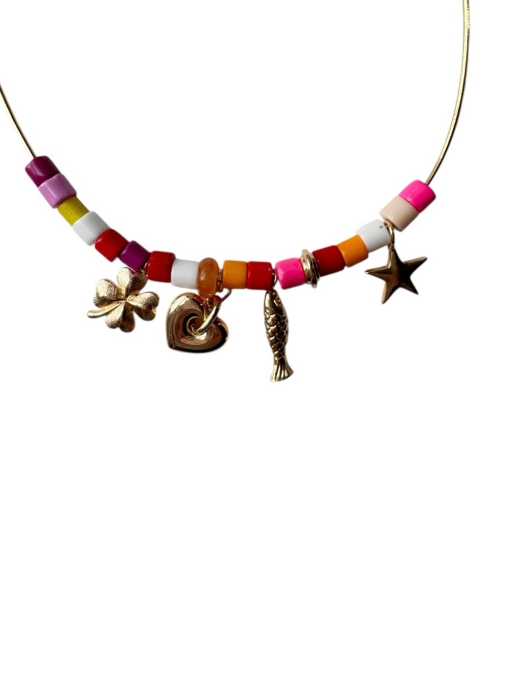 Anthropologie Beaded Charm Necklace | NWT - Picture 4 of 7